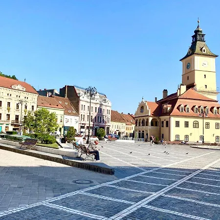 Apartamento 10 Council Square Braşov Exterior foto